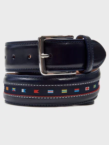 Ремень Paul&shark синий