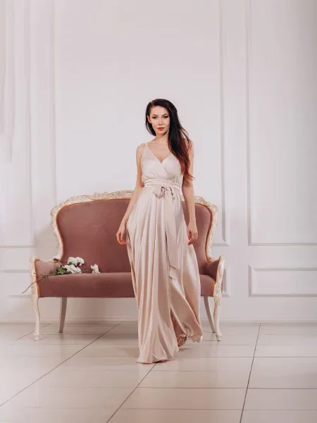 OnLady Сукня максі золотий