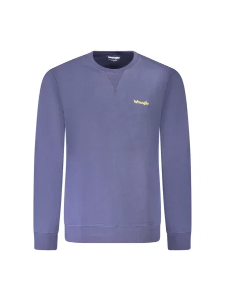 Bluza Wrangler z logo niebieska