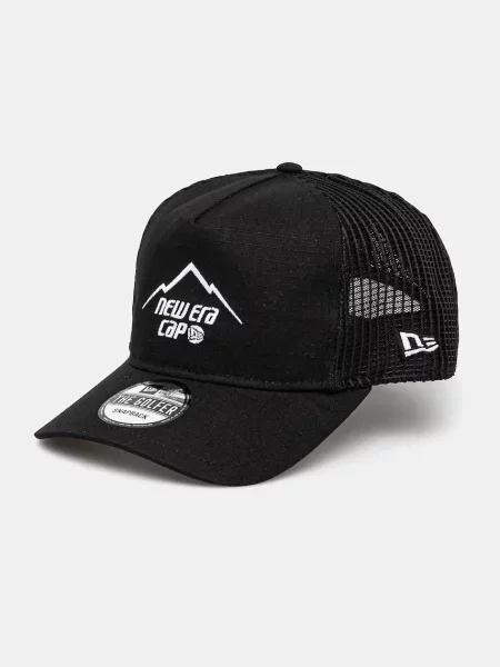 Baseballová čepice New Era s aplikací černá