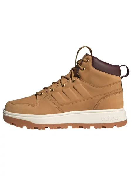 ADIDAS SPORTSWEAR Μπότες με κορδόνια Frozetic πουέμπλο / σκούρο καφέ