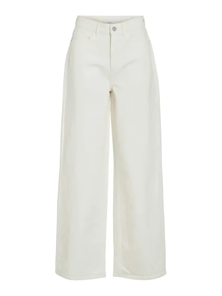 VILA Jeans VIFREYA denim alb