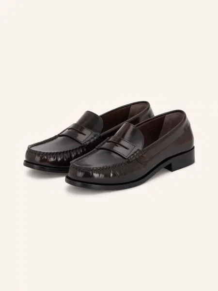 Alohas Penny Loafers Rivet braun