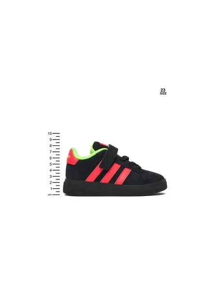 ADIDAS SPORTSWEAR Sportovní boty Grand Court citronová / červená černá