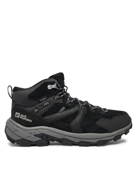 Jack Wolfskin Trekingová obuv Vojo Tour Lt Mid M sivá