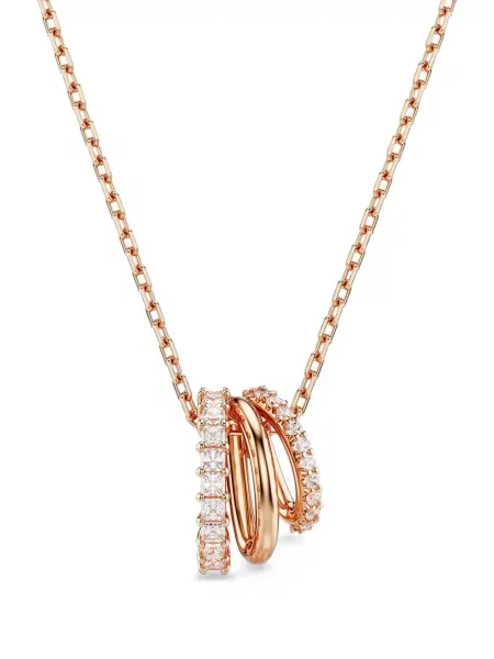Colier Swarovski roz