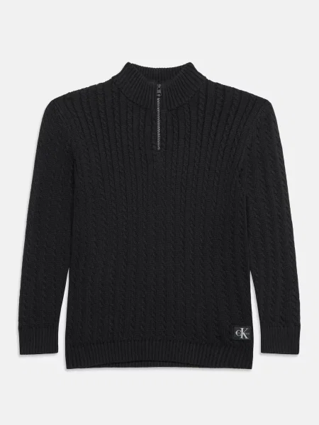 Calvin Klein Jeans Sveter čierna