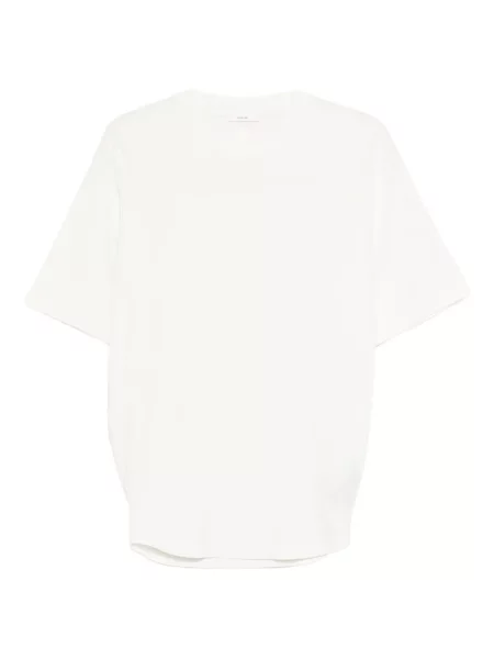 Tricou Haikure cu decolteu rotund alb