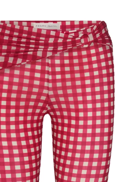 Decupat pantaloni Frame roșu