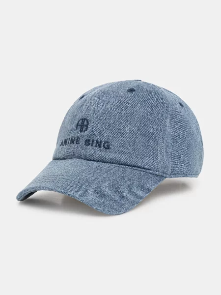 Anine Bing Jeremy Baseball Cap șapcă de baseball din denim de damă