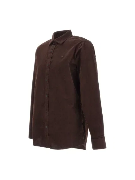 G-Star Koszula Z Sztruksu Comfort Fit braun brązowa