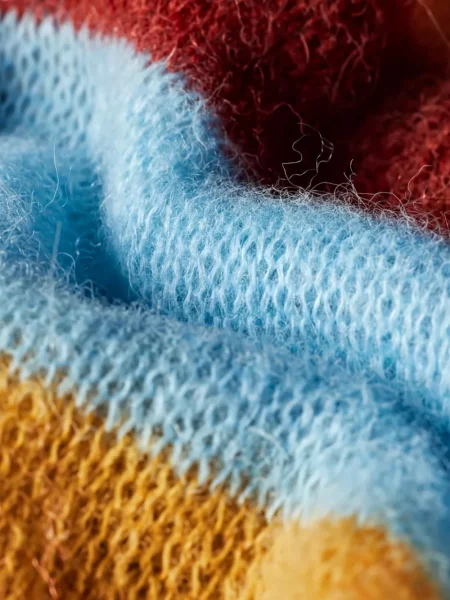 Pulover Paul Smith de lână cu dungi maro
