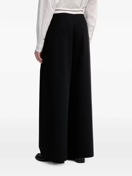 Pantaloni Sisley negru