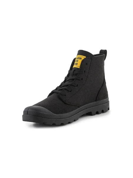 Pantofi Palladium din lână merinos negru