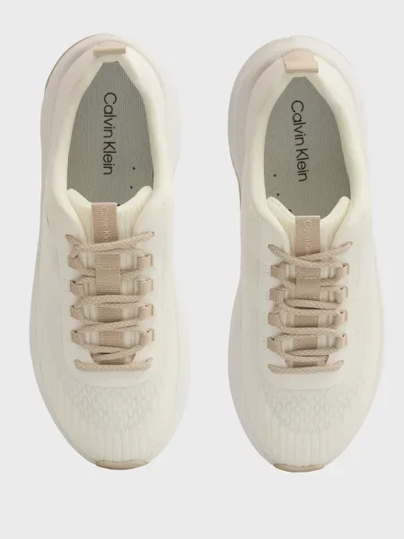 Кроссовки для бега Calvin Klein чанки белые