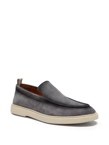 Szarvasbőr loafer Officine Creative szürke
