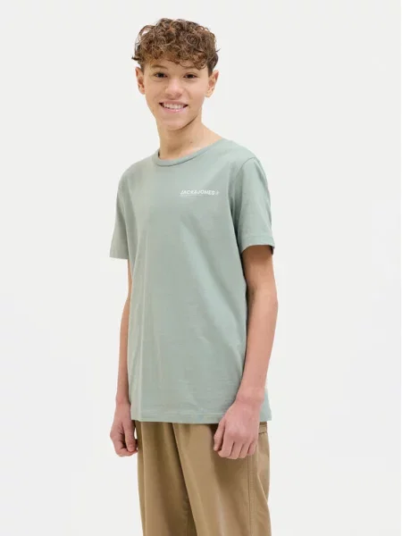 Jack & Jones Junior T-shirt Hawaii zelena