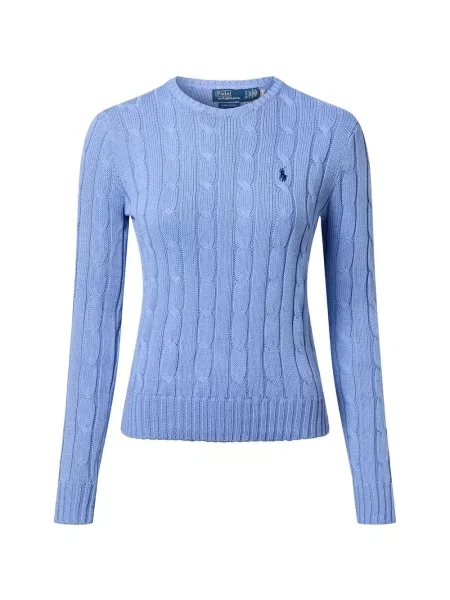 Ralph Lauren Swetry Kobieta S sweter z warkoczowym splotem niebieski