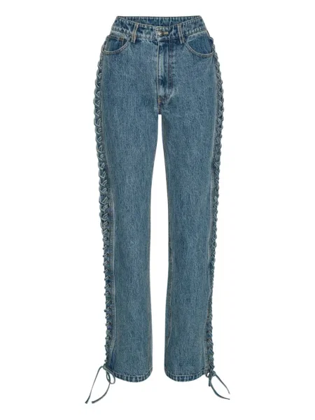 Blugi drepți Rotate Birger Christensen albastru