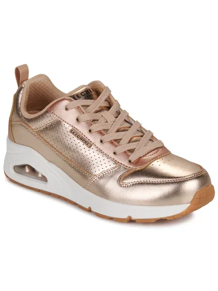 Pantofi Skechers auriu