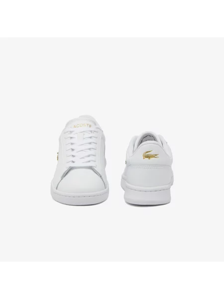 Lacoste Skórzane Sneakersy Carnaby Set białe
