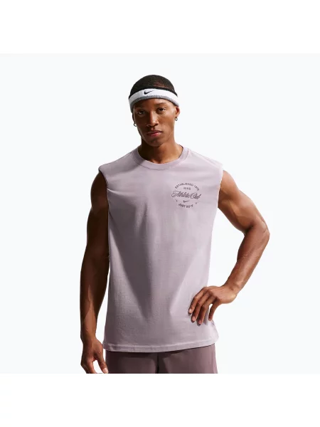 Мъжка тениска Nike N.A.C. light violet ore/pale ivory виолетово