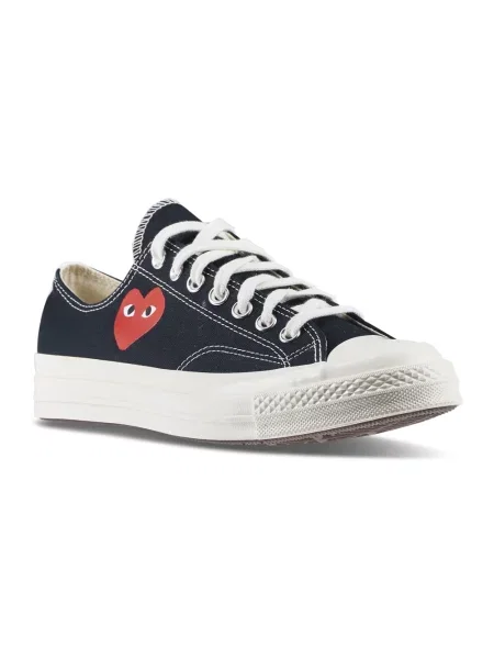 Sneakersy Comme Des Garcons Play w serca czarne