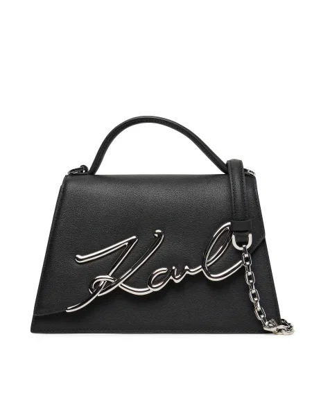 Geanta crossbody Karl Lagerfeld din piele negru