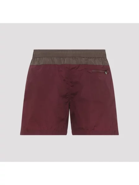 Kąpielówki Moncler brązowe