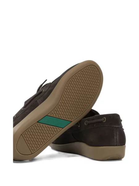 Fűzős szarvasbőr loafer Sebago barna