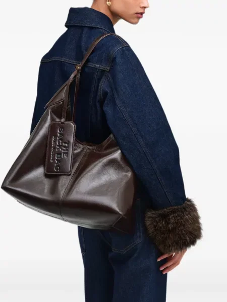 Cu centură geantă Marc Jacobs din piele maro