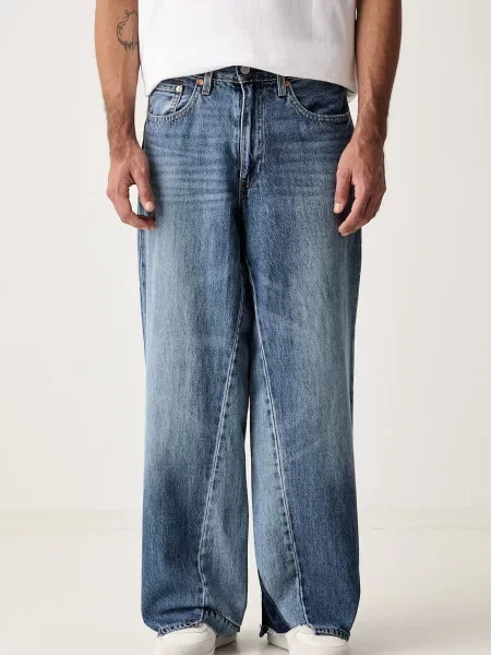 Levi's blugi wide leg pentru bărbați BAGGY WIDE LEG albastru