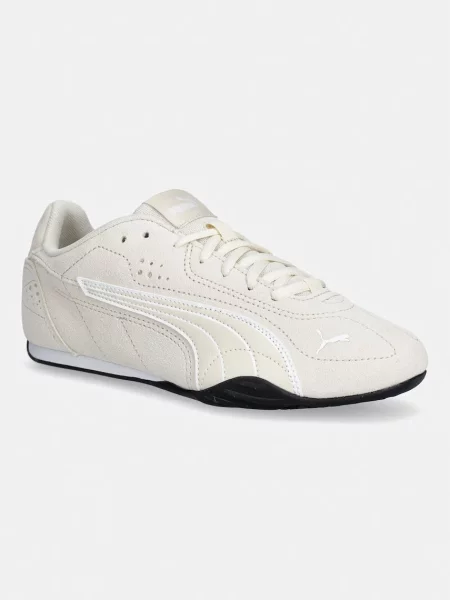 Δερμάτινα sneakers Puma CATCH μπεζ