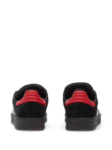 Ριγέ τρέξιμο φούτερ Adidas με σχέδιο μαύρο