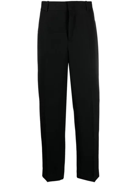 Pantaloni Jil Sander de lână negru