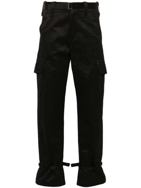 Pantaloni cargo Sacai negru