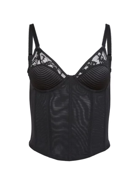 Sutien Fleur Du Mal din dantelă negru