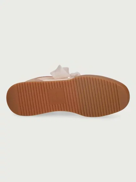 Calvin Klein LOW PRO RUN LU SUE JELLY LACES női sportcipő bézs