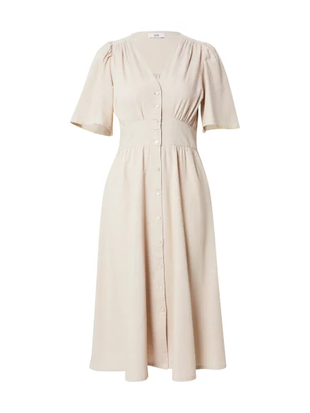 JDY Košulja haljina JDYNora siva bež