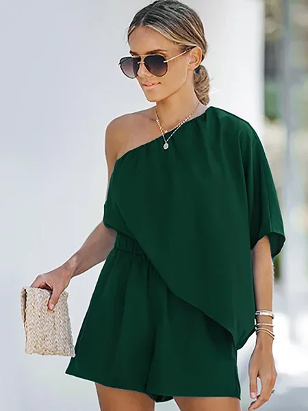 Комбінезон Cupshe смарагдовий