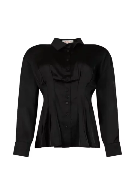 Cămașă Derhy din satin negru