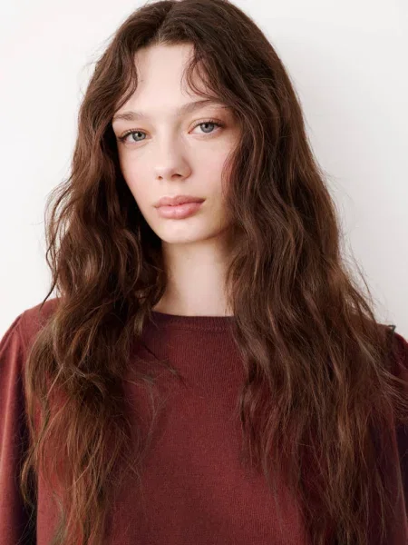 Sweter z marszczonymi ściągaczami intensywny Teen XXS MANGO TEEN pomarańczowy