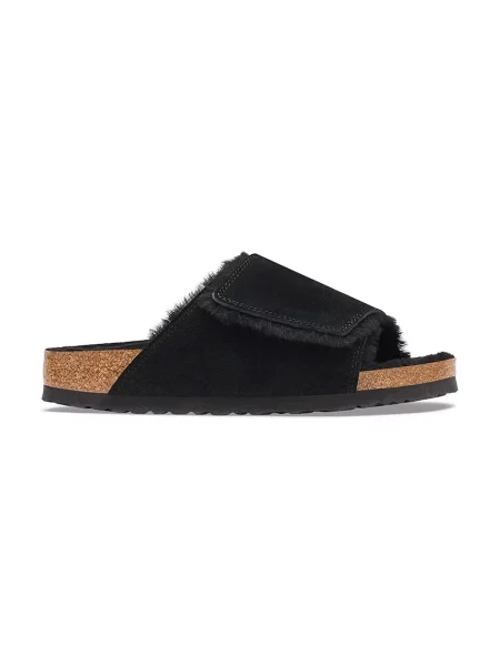 Birkenstock Solana Shearling LEVE șlapi pentru femei din piele întoarsă