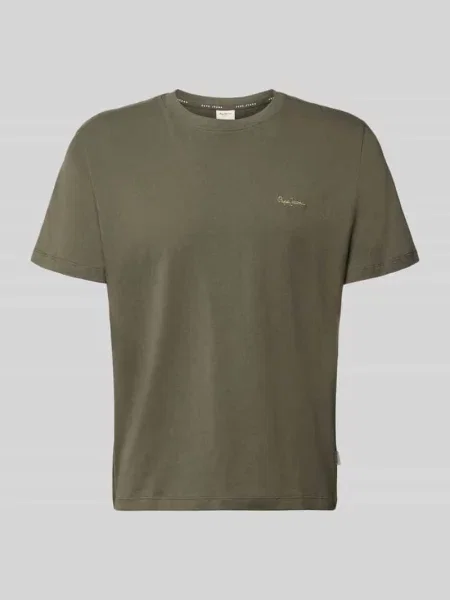 T-shirt z czystej bawełny w kroju regular fit model CONNOR' Pepe Jeans