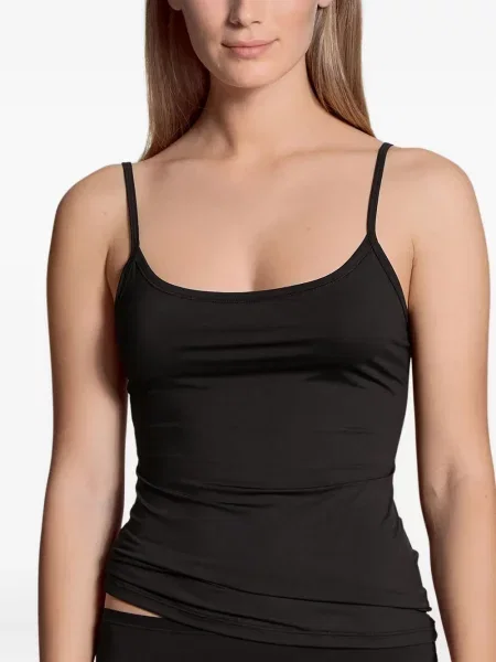 Top Calida cu bretele negru