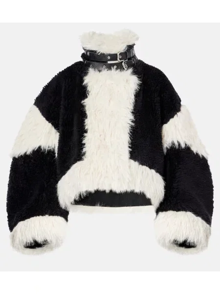 Geacă Sacai de lână negru