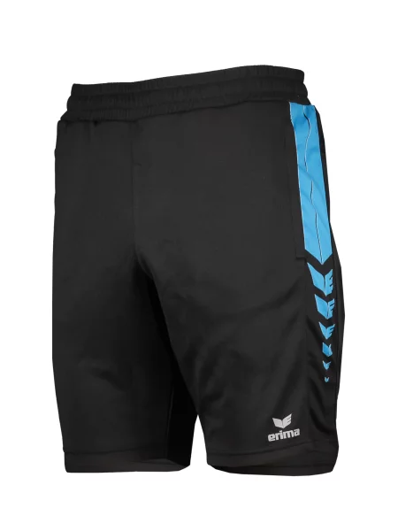ERIMA Športne hlače modra / črna bela