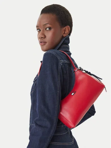 Privjesak Tommy Jeans crvena