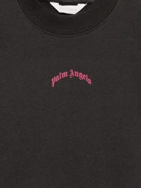 Gyerek melegítő felső Palm Angels fekete