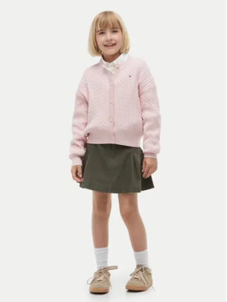 Tommy Hilfiger Kardiganas Šviesiai rožinė